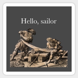 Hello Sailor Sticker